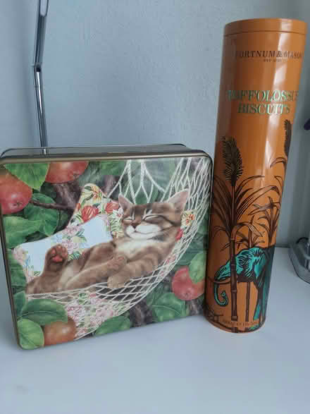 Photo of free Biscuit tins (Southend-on-Sea SS2) #1