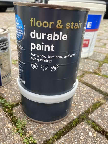 Photo of free Paint cans. Some full. some half used (Hillbourne BH18) #1