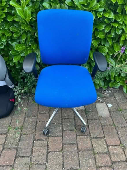 Photo of free Blue Office Chair (SG5 Ickleford) #1