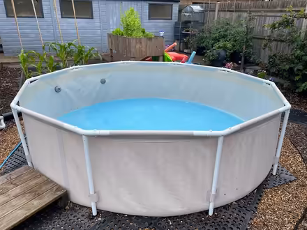 Photo of free Metal frame pool - FRAME ONLY (Pembury TN2) #1
