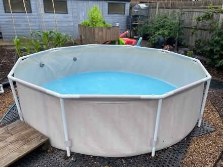 Photo of free Metal frame pool - FRAME ONLY (Pembury TN2) #1