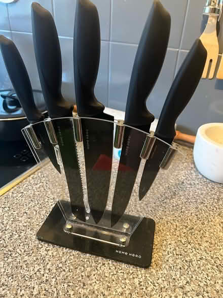 Photo of free Knife set & sharpener (Handsworth, S13) #1