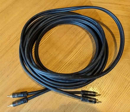 Photo of free 5 metre stereo phono lead (Petersfield Ward CB1) #1