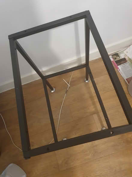 Photo of free Tall breakfast bar with two stools (Mitcham CR4) #4