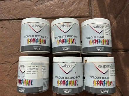 Photo of free Six colour testing pots of paint (Carrick Knowe EH12) #2