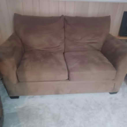 Photo of free Brown Sofa and Loveseat (Frederick, MD) #2