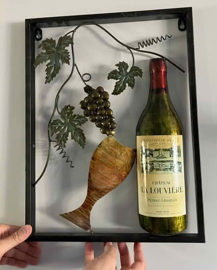 Photo of free Wall hanging - wine (made of metal) (Southport PR9) #1