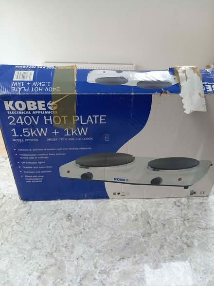 Photo of free 2 ring hotplate (Chiswell Green AL2) #1