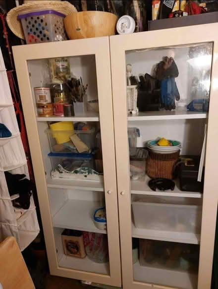 Photo of free Glass door cabinet (New Malden KT3) #3