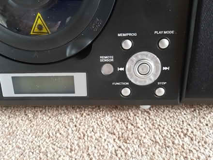 Photo of free CD player with detachable speakers (Dunfermline KY12) #3