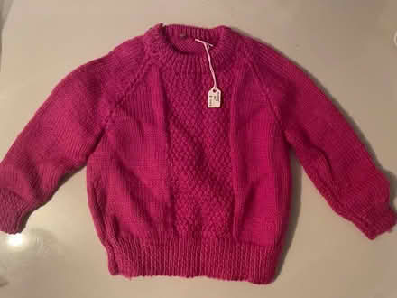 Photo of free Pink knitted jumper (201 Streatham High Road) #1