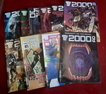 Photo of free Assorted Judge Dread and AD2000 Magazines (Earlsdon CV5) #1