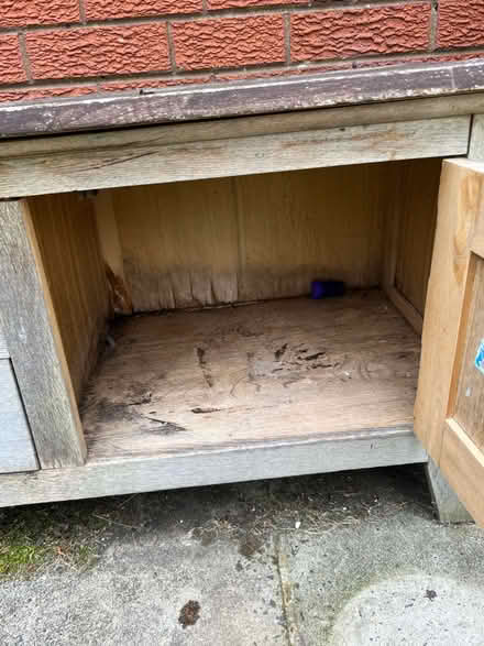 Photo of free Tv unit, scrap wood chair (Speke L24) #3
