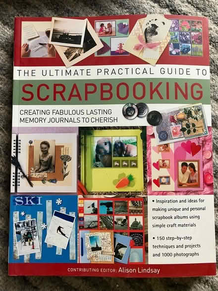 Photo of free Book on scrapbooking, brand new (Southport PR9) #1
