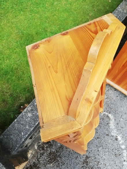Photo of free Pine corner display shelving (Harrogate HG2) #2