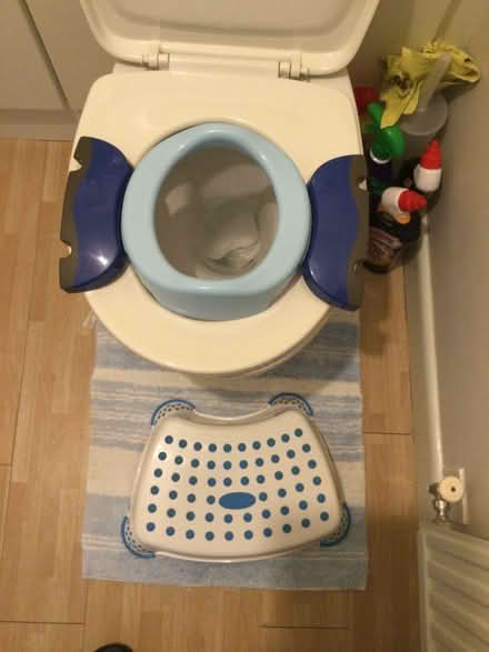 Photo of free Child’s seat and step for toilet (Brasenose OX11) #1