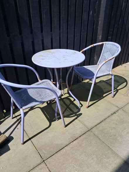 Photo of free Bistro table set (cove AB12) #1