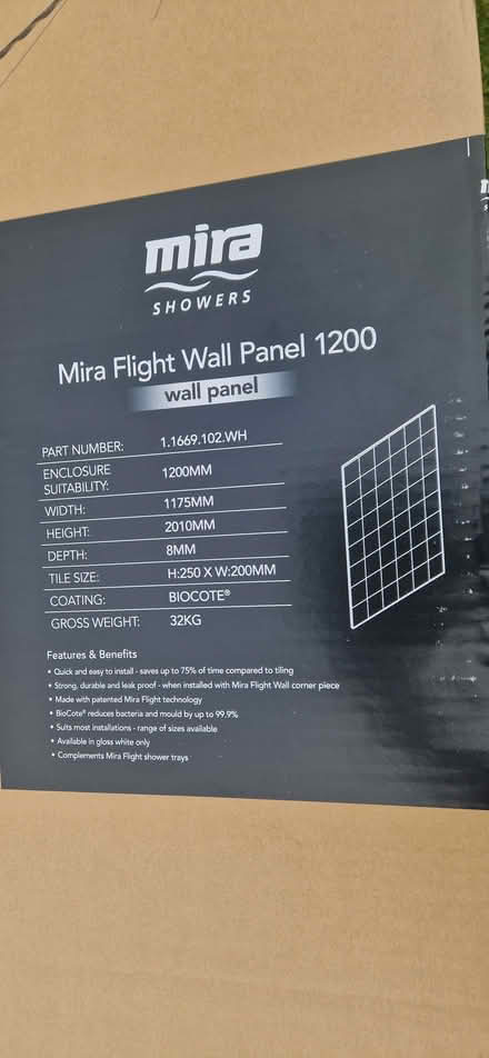 Photo of free Mira tile panel for a wall (Knighton LD7) #2