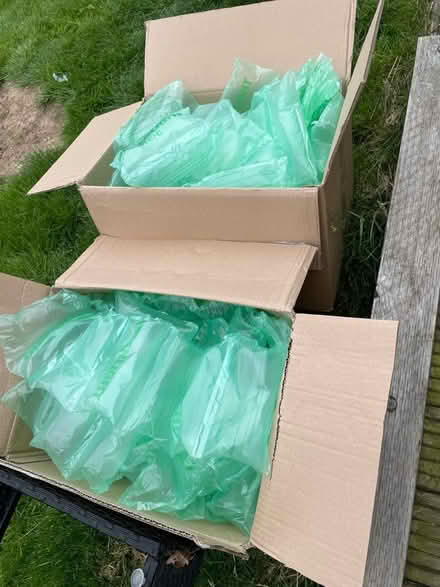 Photo of free 2 boxes of air-filled packing bags (Sheringham NR26) #1