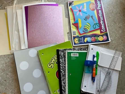 Photo of free School supplies new and leftovers (Sunnyvale/ Crescent) #2