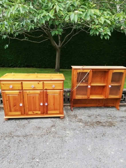 Photo of free Dresser/CupboardDisplay cabinet (Harrogate HG2) #1