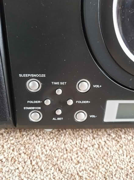 Photo of free CD player with detachable speakers (Dunfermline KY12) #4