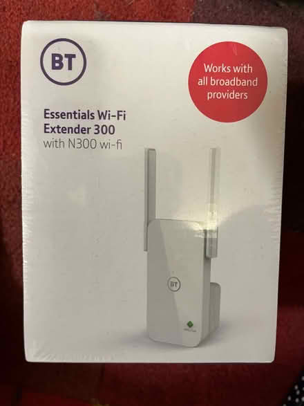 Photo of free BT Wifi Extender 300 new in box - Morden SM4 (Lower Morden SM4) #1
