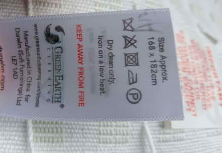 Photo of free 2 pairs of Dunelm zen blue curtains (Natland LA9) #3