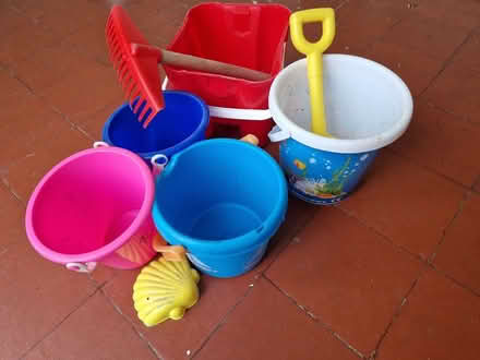Photo of free Sandcastle buckets (Upper Weston) #1