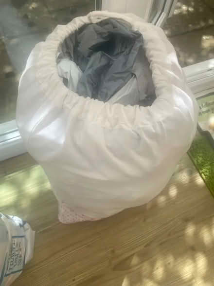 Photo of free Large bag full of used plastic bags for posting (Hatch Warren RG22) #1