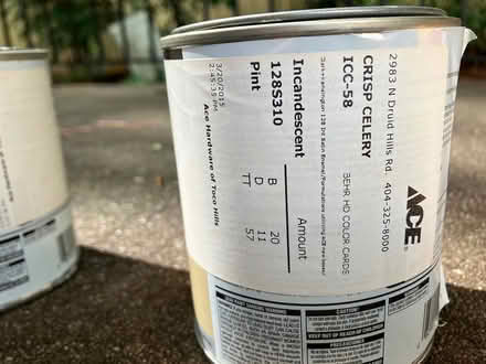 Photo of free Unused, unopened quarts of paint (Decatur) #2