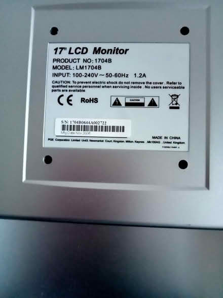 Photo of free Computer screen (Kendal LA9) #2