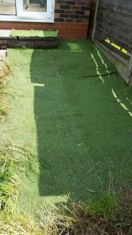 Photo of free Plastic grass (North Reddish Stockport) #1