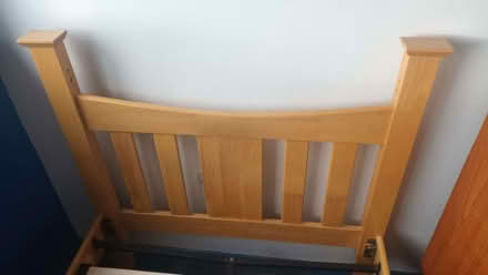 Photo of free Single bed base in varnished wood (Littleover DE23) #2