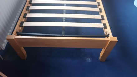 Photo of free Single bed base in varnished wood (Littleover DE23) #4