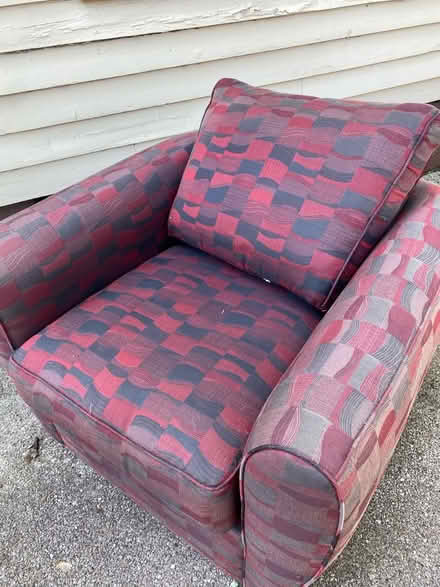 Photo of free Two nightstands and chair (60067) #1
