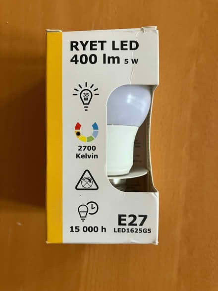 Photo of free IKEA RYET LED light bulb (Canonbury N1) #1