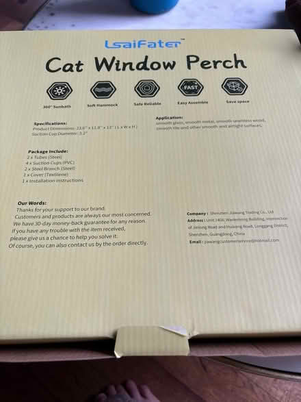 Photo of free Cat Window Perch (West Kensington, W14) #2