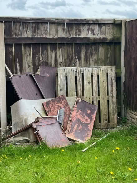 Photo of free Tv unit, scrap wood chair (Speke L24) #2
