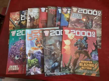 Photo of free Assorted Judge Dread and AD2000 Magazines (Earlsdon CV5) #2