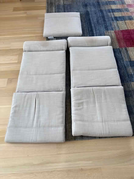 Photo of free 2 cushions for ikea plans chair + (Uptown)