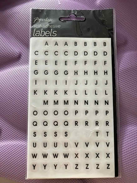 Photo of free Pack of letter stickers (Southport PR9) #1