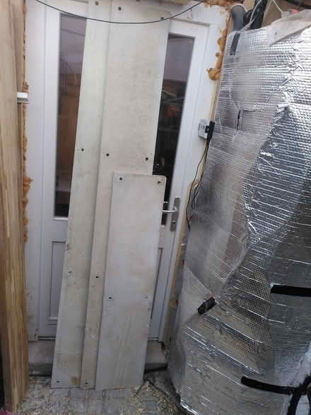 Photo of free Painted chipboard shelves (Cricket Road OX4) #1