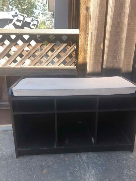 Photo of free Bench/shoe rack (Cambrian) #1