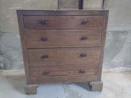 Photo of free Wooden chest of drawers (Garstang PR3) #1