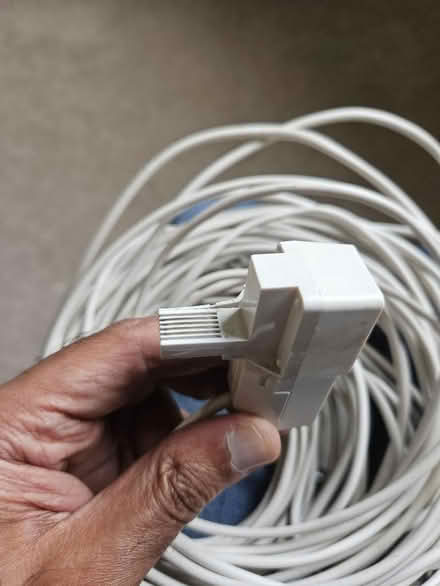 Photo of free Telephone extension cable 21 metres (Leicester Forest East LE3) #2
