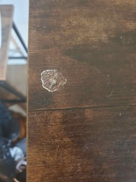 Photo of free Tall breakfast bar with two stools (Mitcham CR4) #2