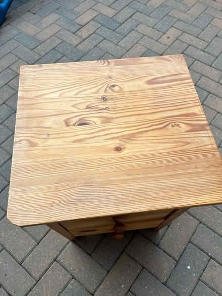 Photo of free Pine 3 drawer chest (Belper DE56) #2