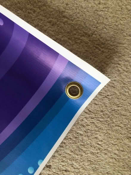 Photo of free Large birthday Poster / Banner 180cm x 76cm (Strawberry Hill TW1) #2