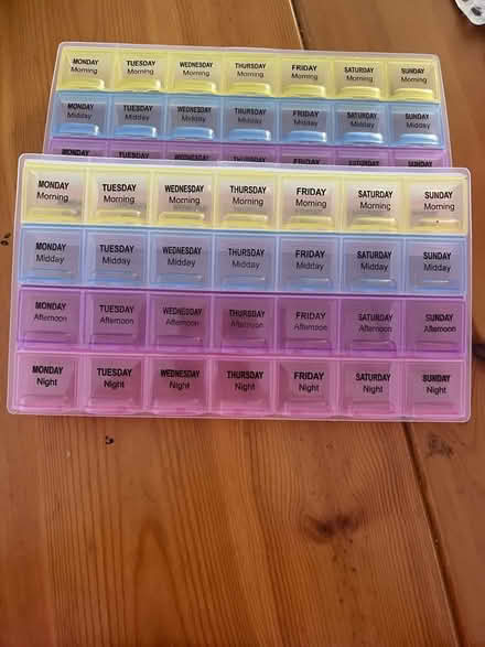 Photo of free Medicine dose boxes (Littlehampton, Beaumont park) #1